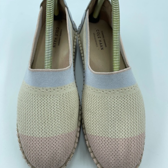 Cole Haan Cloudfeel Stitchlite Espadrille Leather Back Slip On Shoe Halogen - Picture 2 of 14